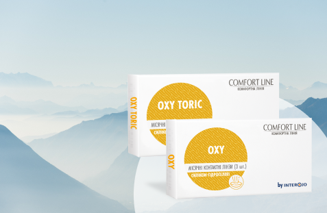 Аналіз контактних лінз Oxy та Oxy toric.
